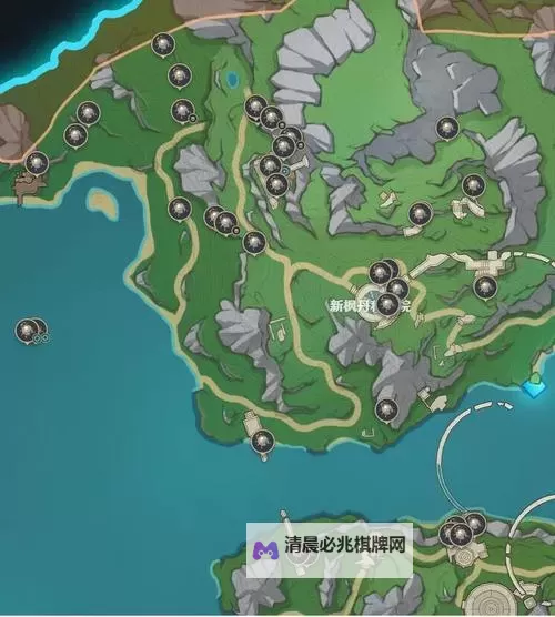 《原神》子探测单元采集位点与路线分享图1