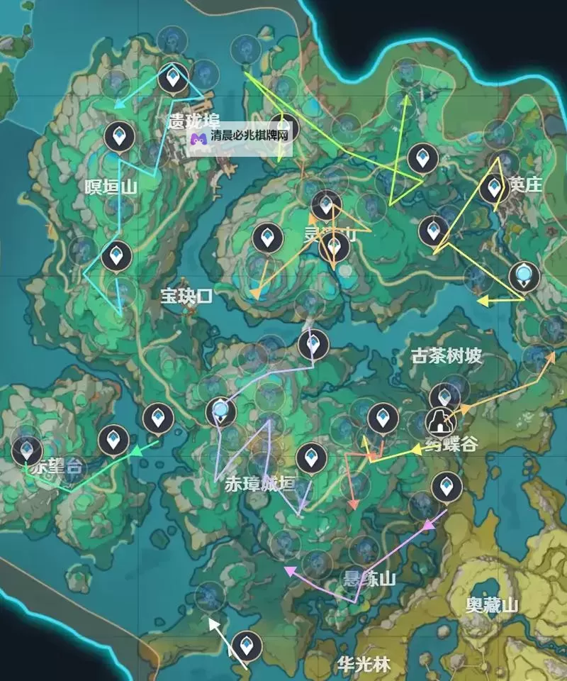 《原神》4.4沉玉谷地区开图任务攻略图1