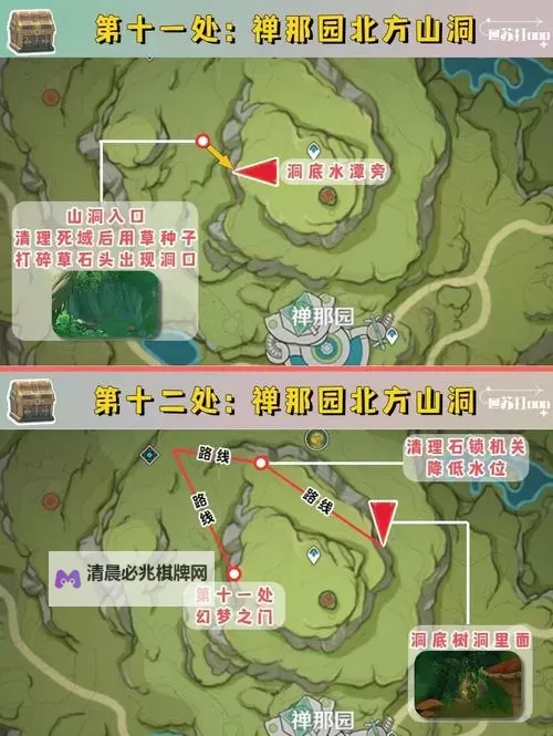 《原神》3.8版隐众游园水珠宝箱解谜教程图2