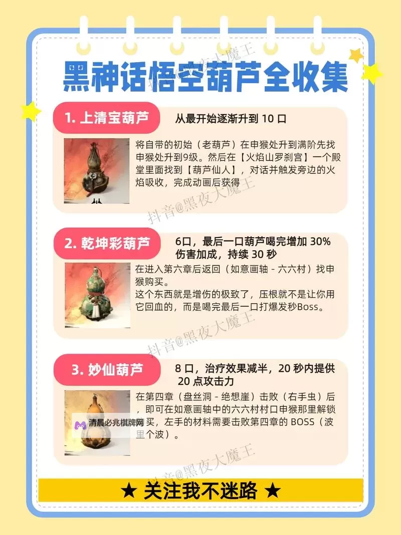 《黑神话悟空》第四回葫芦位置及收集攻略 第四章葫芦怎么获得图1