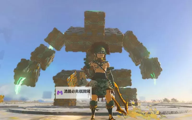 《塞尔达传说王国之泪》方块魔像打法分享图1