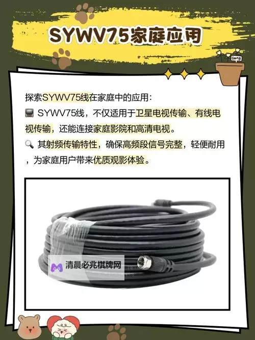 专业推荐:优质有线高清电视线SYWV7,提升您的观影体验图1