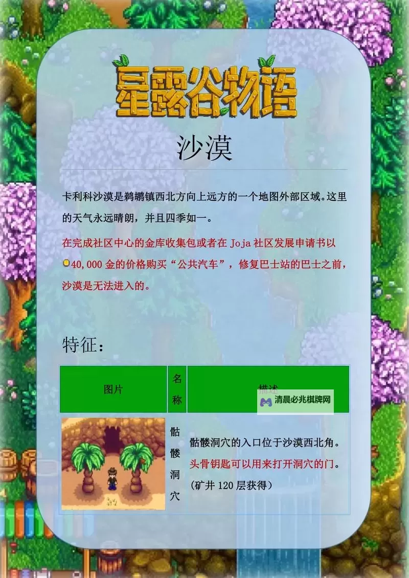 《星露谷物语》沙漠节玩法介绍图1
