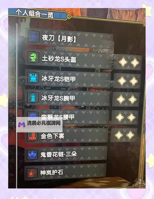 《怪物猎人崛起》百会麻痹双刀配装分享图1