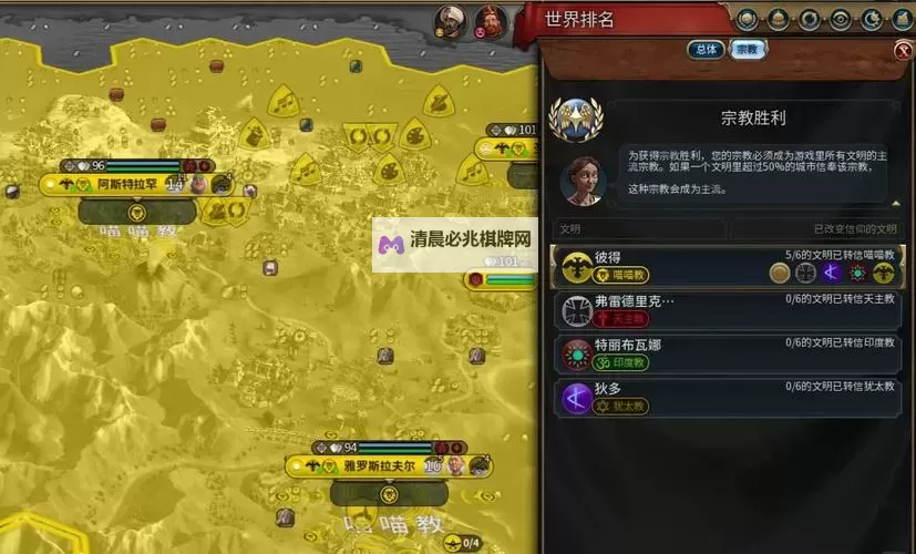 《文明6》英国神级难度标准开局战报图1