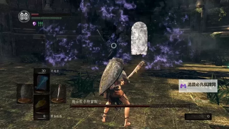 黑暗之魂2 对付添火后皮厚敌人方法图1