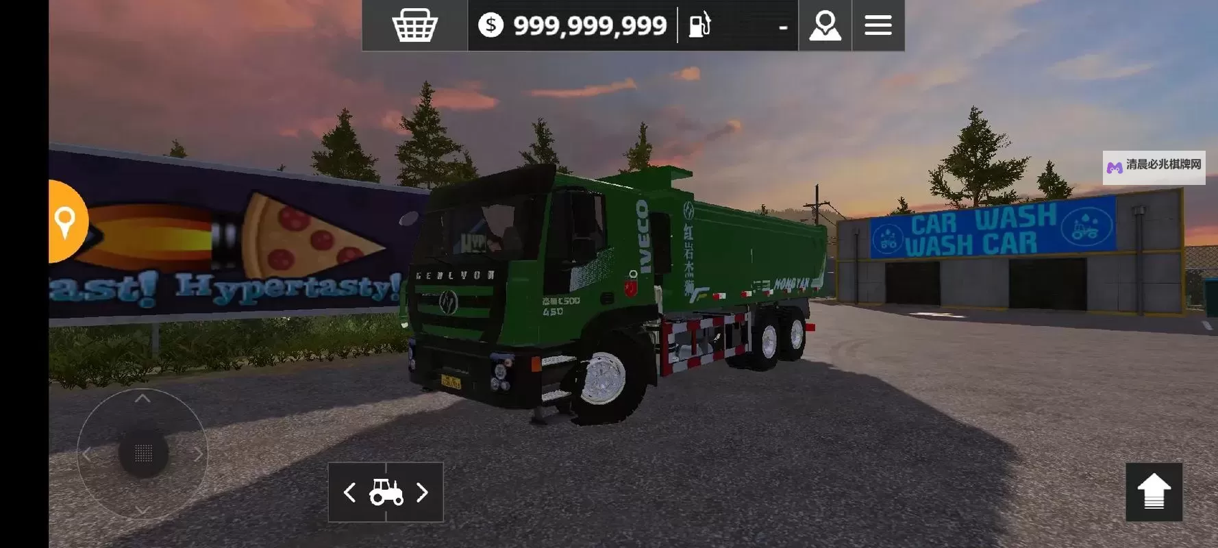 模拟农场15 严重超载车辆的坡道起步方法图1