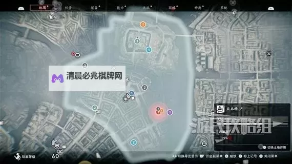 《浪人崛起》江户全地区收集品位置一览图1