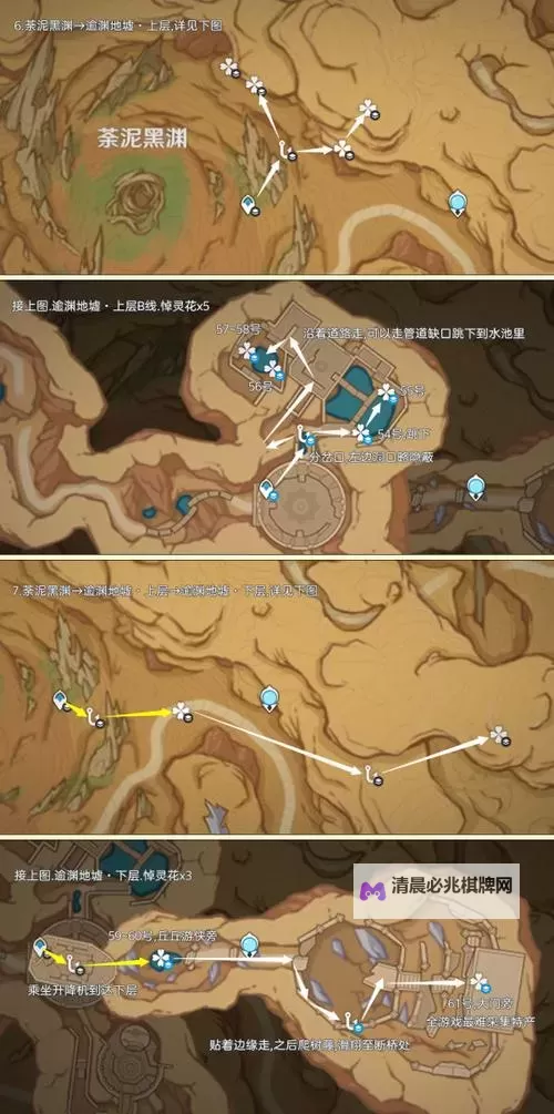 《原神》悼灵花快速采集线路分享 悼灵花怎么获得图1