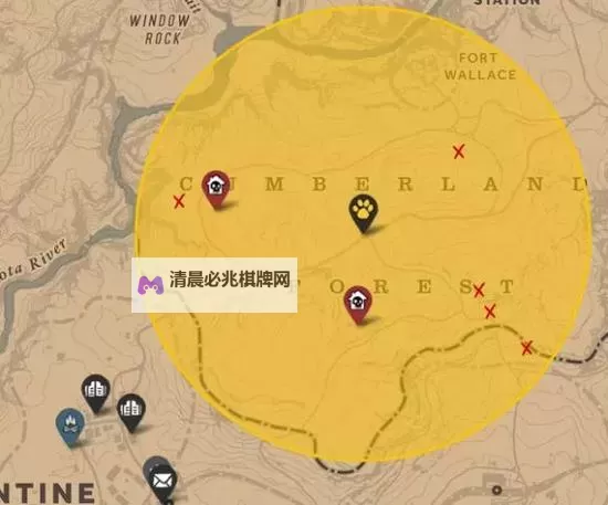 荒野大镖客1传说美洲豹出没位置 大镖客1传说动物出没位置图1