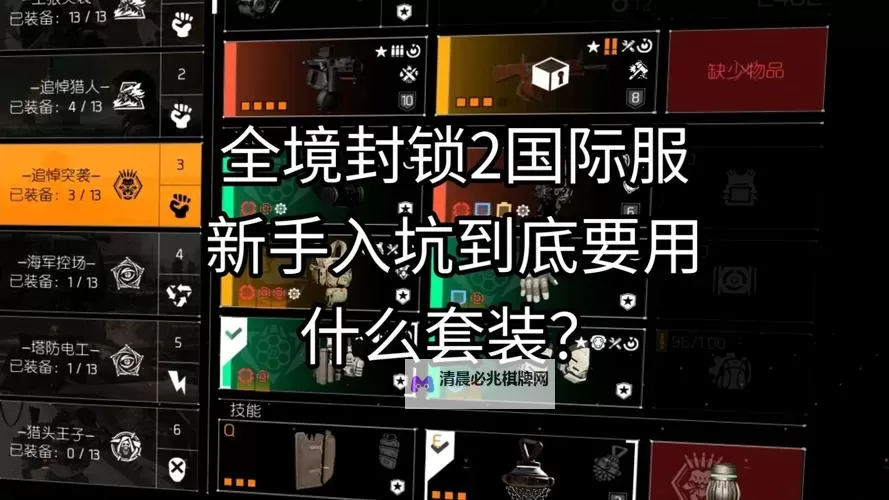 《全境封锁》最强武器排名及分析 什么武器好用图1