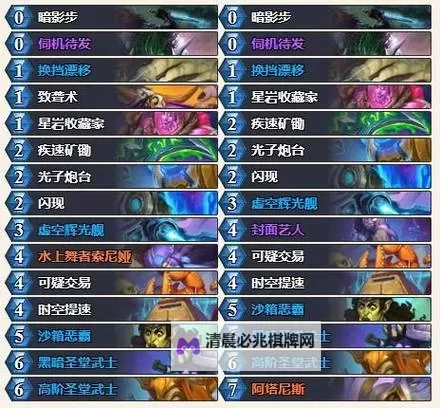 《炉石传说》武士贼卡组代码 武士贼构筑分享图1