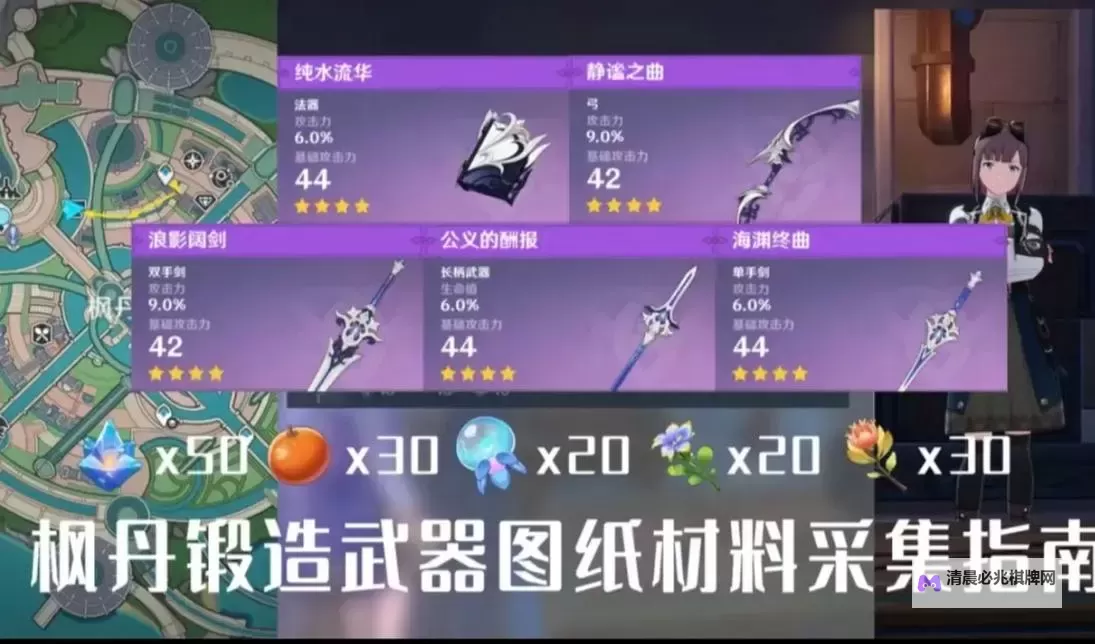 《原神》4.0锻造武器图纸获取方法 枫丹锻造武器怎么获得图1