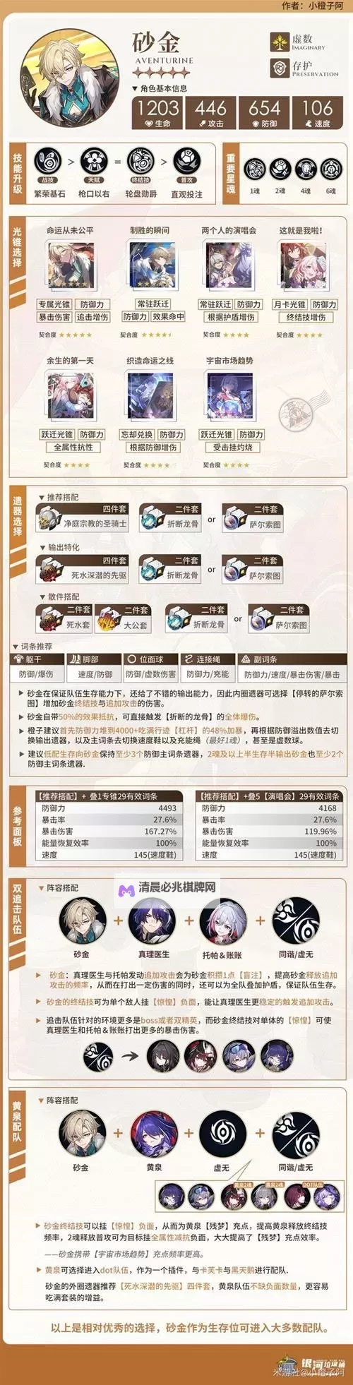 《崩坏星穹铁道》2.7上半UP角色培养一图流图1