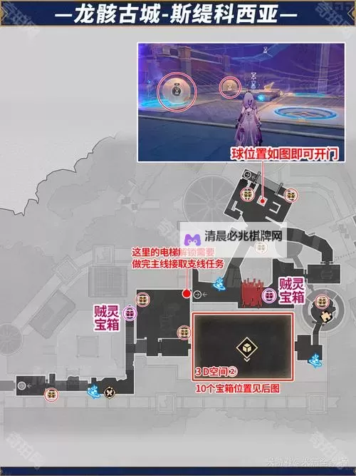 《崩坏星穹铁道》永夜龙骸古城斯缇科西亚战利品收集图1