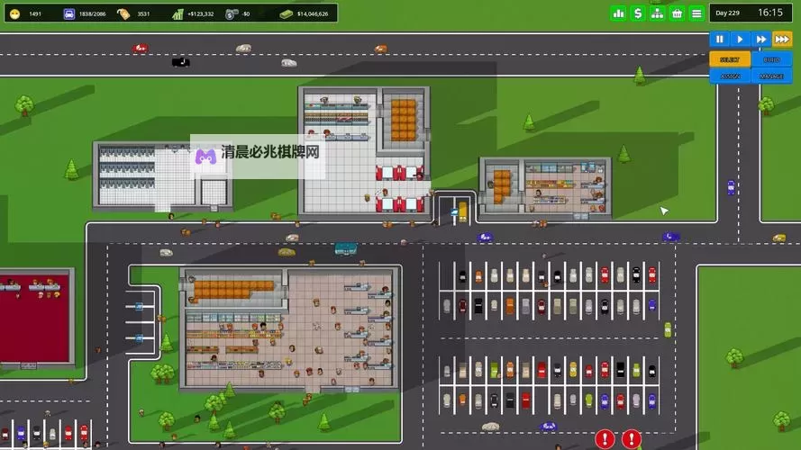 《商场里的一块砖》游戏系统与基础设施介绍图1