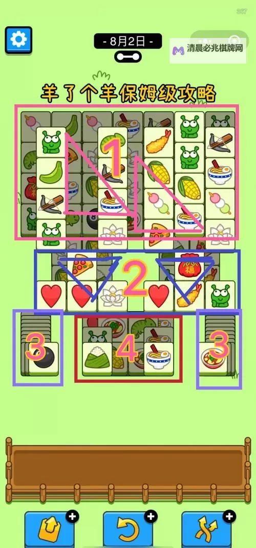 《羊了个羊》8月2日通关攻略图1