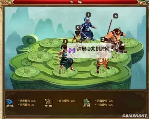 《新斗将魂》布阵技巧全面解析图1