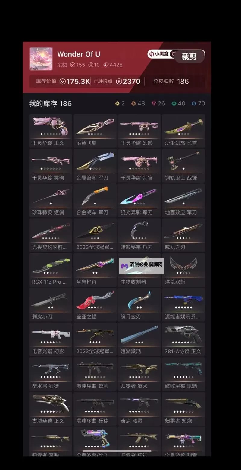 《无畏契约(瓦罗兰特)》旋艺水印系列皮肤展示图1