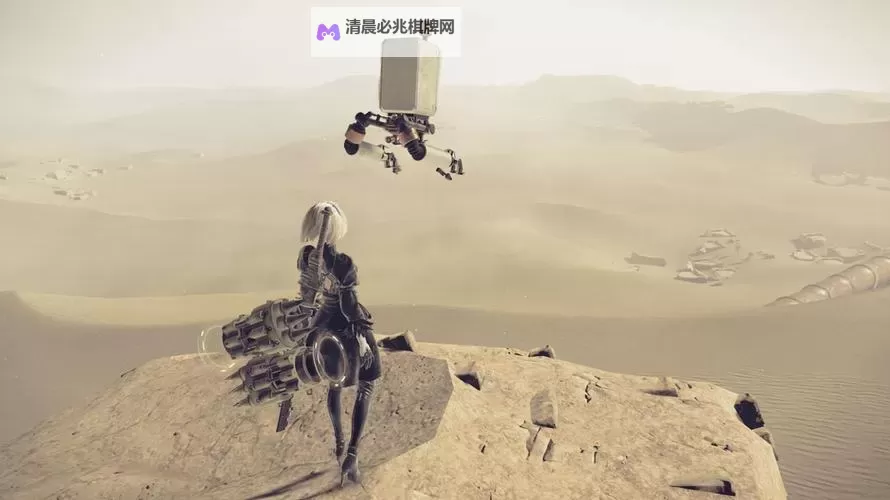 《尼尔机械纪元》竞速支线极速跑法演示图1