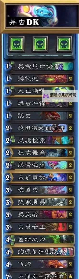 《炉石传说》星际联动DK预构筑分享 异虫DK构筑代码图1