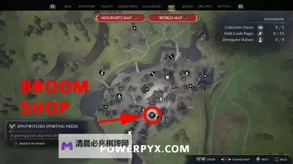 《霍格沃茨之遗》求知阁隐藏宝箱开启方法 禁书区的宝箱怎么拿图1