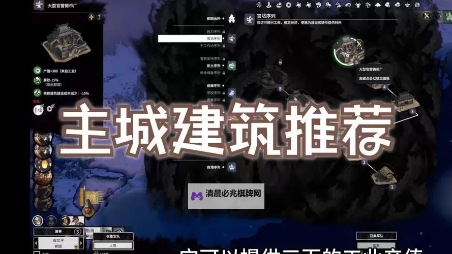 《王者争霸》城建攻略:主城建筑功能&解锁条件介绍图1