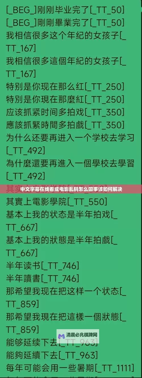 解决中文字幕乱码问题,畅享高清电影在线观看指南图1