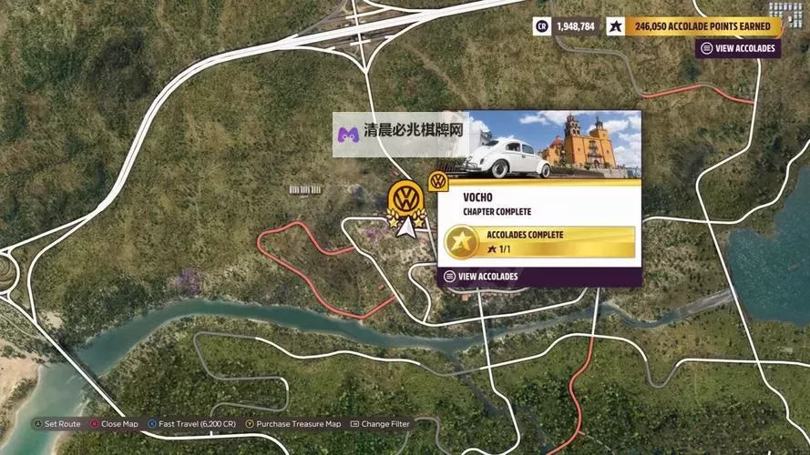 《极限竞速地平线5》12.28每日任务自行车位置标注图1