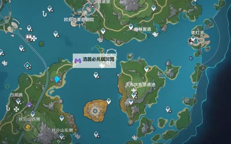 《原神》4.2枫丹新区域锚点快速解锁路线图1