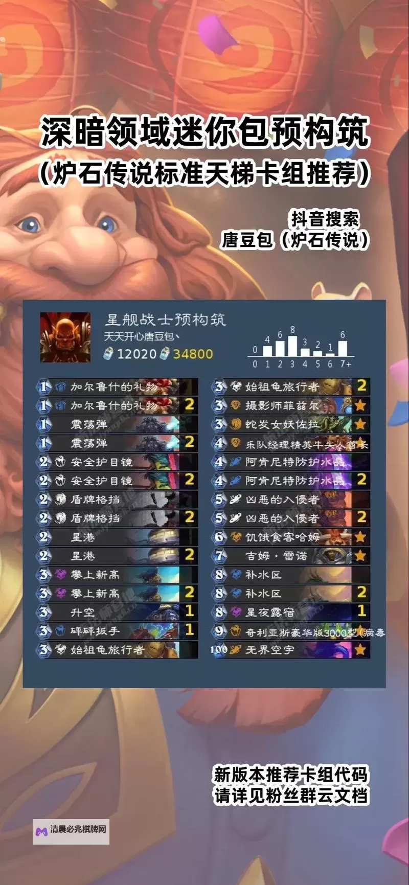 《炉石传说》星际联动萨满预构筑分享 星舰萨构筑分享图1
